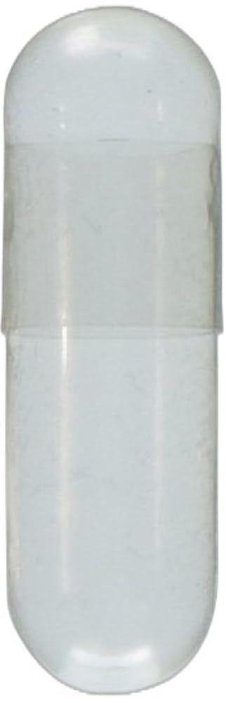 Capsule Connection 1000 Bulk "0" Empty Gelatin Capsules, Made in USA, resealable bag