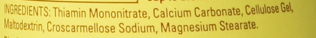Nature Made Vitamin B1 (Thiamine) 100 mg, 100 Tablets (Pack of 3)