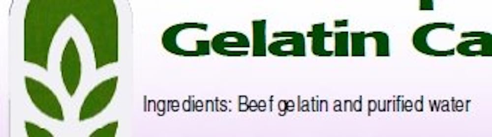 Capsule Connection 1000 Bulk "0" Empty Gelatin Capsules, Made in USA, resealable bag