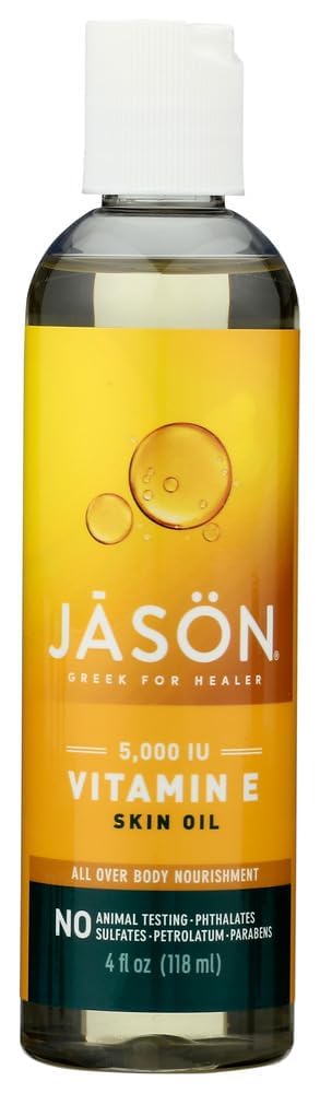 JASON Vitamin E Oil 5000 IU Softgels, 100 Count (Pack of 5)