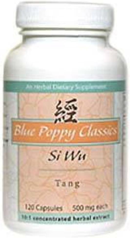 Blue Poppy Si Wu Tang (120 Capsules, 500mg Each) - görsel 1