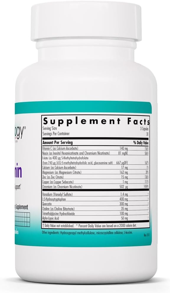 NutriCology Seratonin - Serotonin Support Supplement for Mood & Sleep