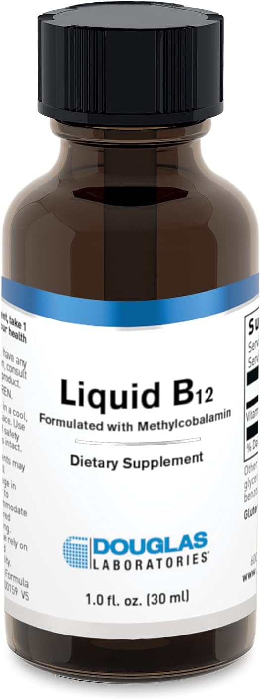 Douglas Laboratories Liquid B12 (Methylcobalamin) – 30 mL