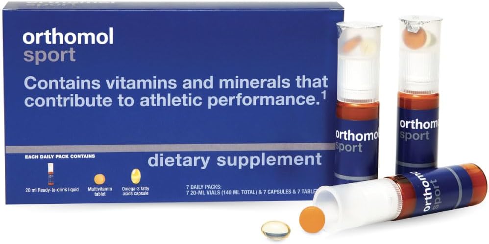 Orthomol Sport, 30-Day Supply, Premium Sports Nutrition Supplement