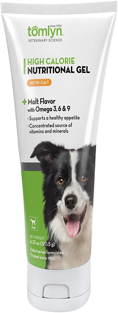 Tomlyn Nutri-Cal Malt-Flavoured High-Calorie Nutritional Gel for Dogs, 4.25 oz