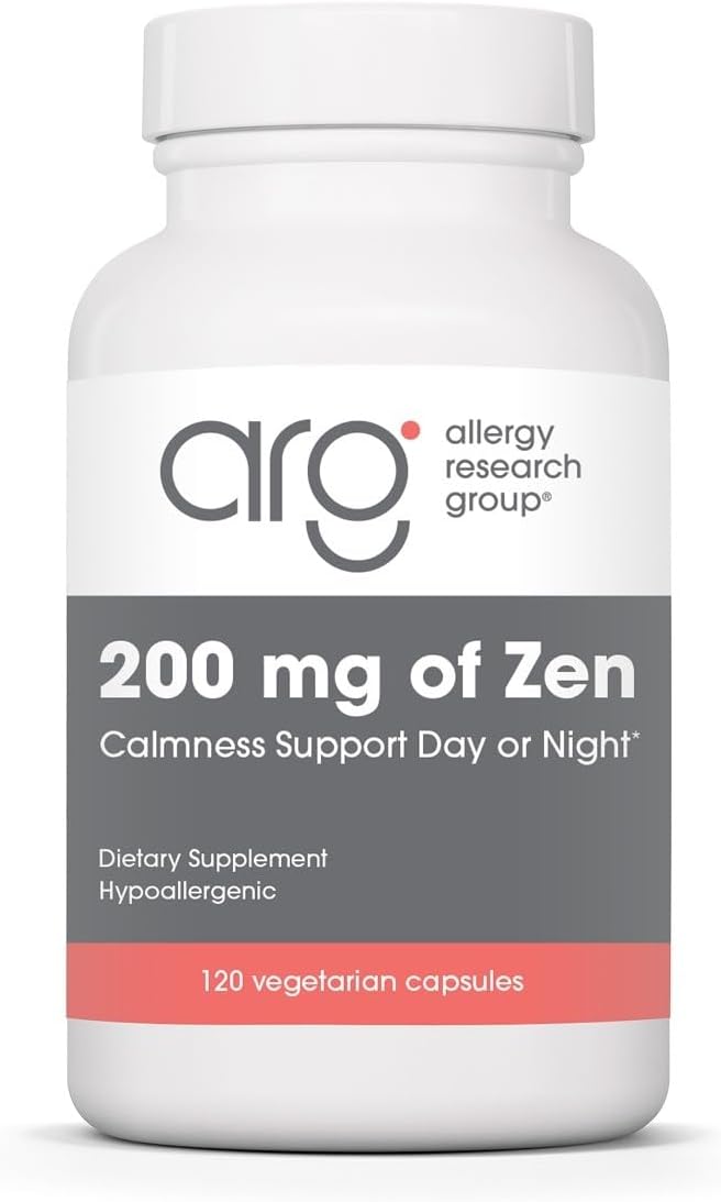 ARG 200 mg of Zen - L-Theanine & GABA Supplement for Calm and Stress Balance - görsel 1
