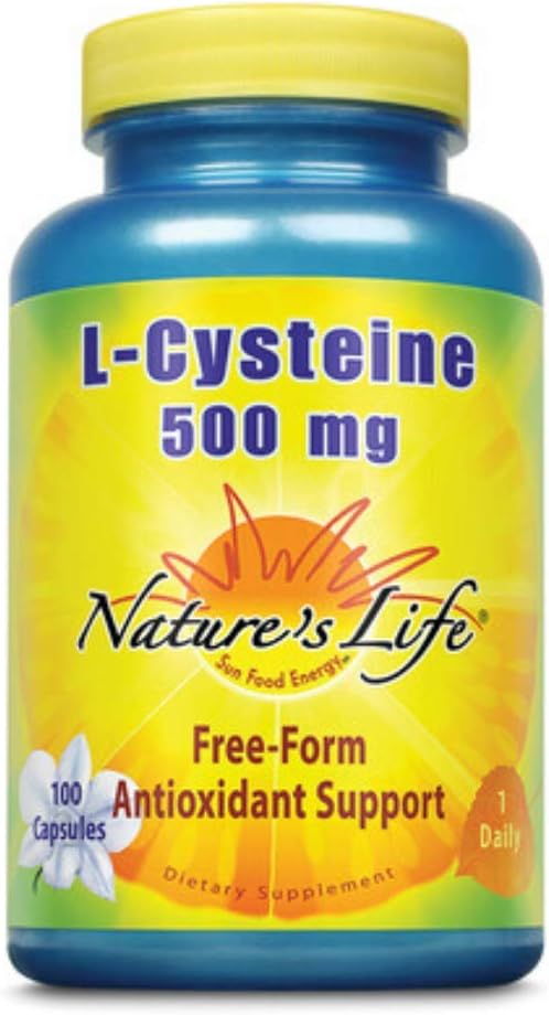 Nature's Life L-Cysteine | 100 Capsules