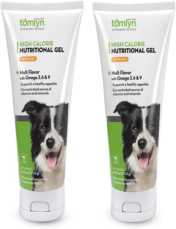 Tomlyn Nutri-Cal Malt-Flavoured High-Calorie Nutritional Gel for Dogs, 4.25 oz
