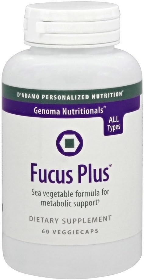 D'Adamo - Fucus Plus, 60 Vegetarian Capsules
