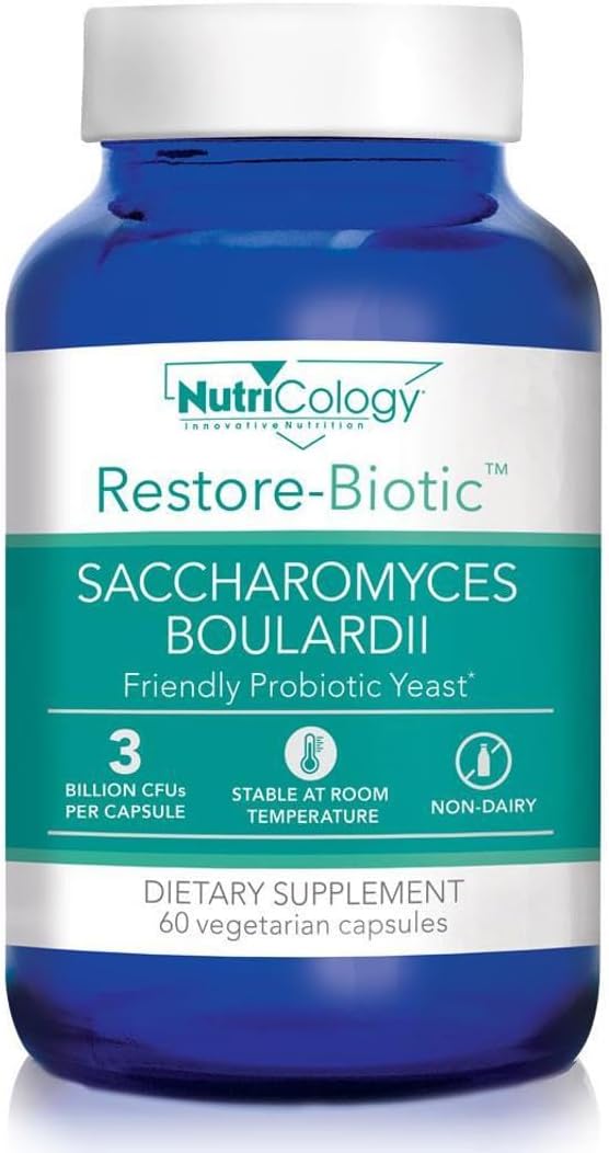 Nutricology Saccharomyces Boulardii Probiotic Supplement - 450 mg, 600 Capsules