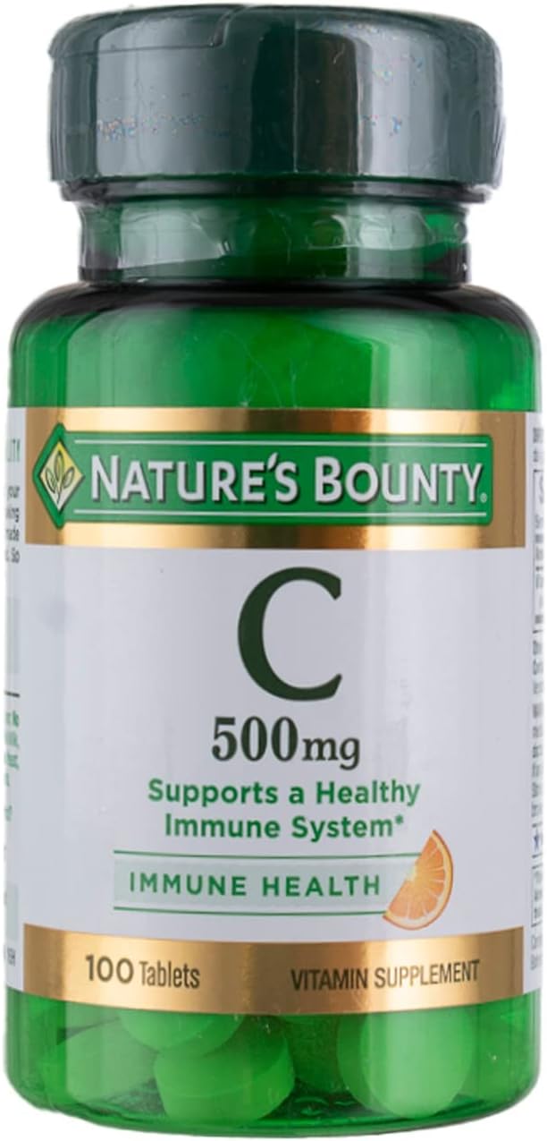 Nature's Bounty Vitamin C with Rose Hips, 500 mg, 270 Tablets