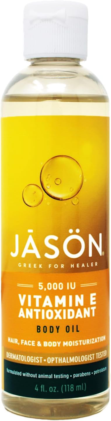 Jason Natural Cosmetics Pure Beauty Oil, 5,000 IU Vitamin E - 118 mL