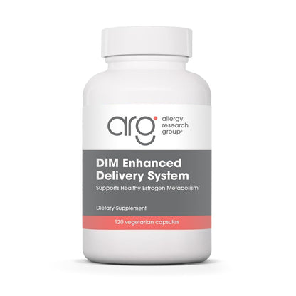 ARG DIM Enhanced Delivery System - Promotes Oestrogen Metabolism - 300 mg Bioavailable Diindolylmethane Complex - Vegetarian & Soy-Free - 120 Capsules