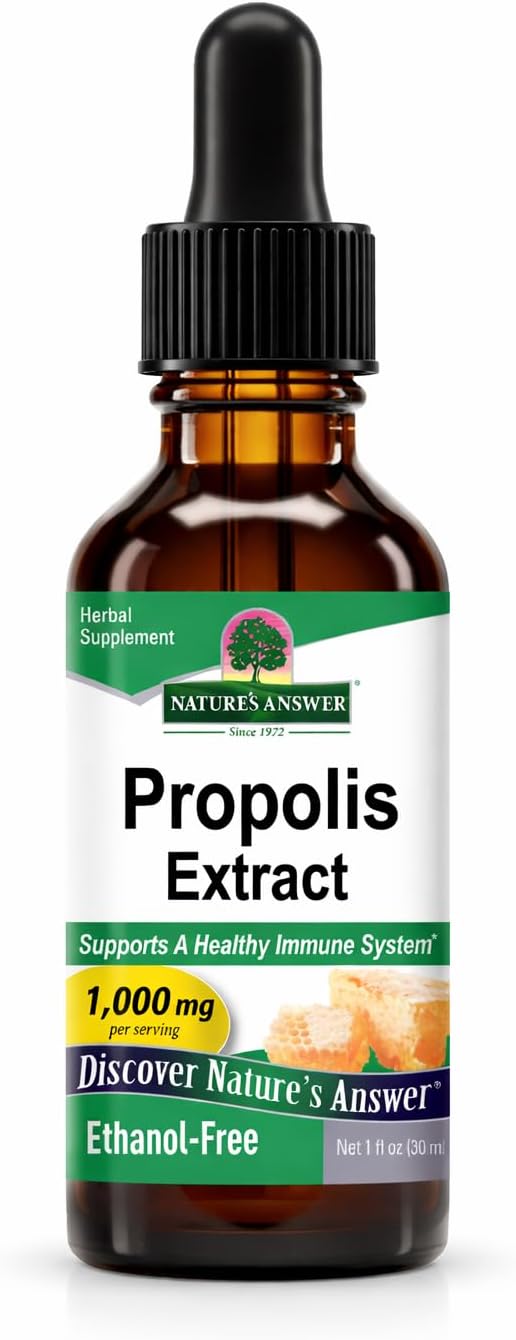 Nature's Answer Alcohol-Free Propolis Resin, 30 mL