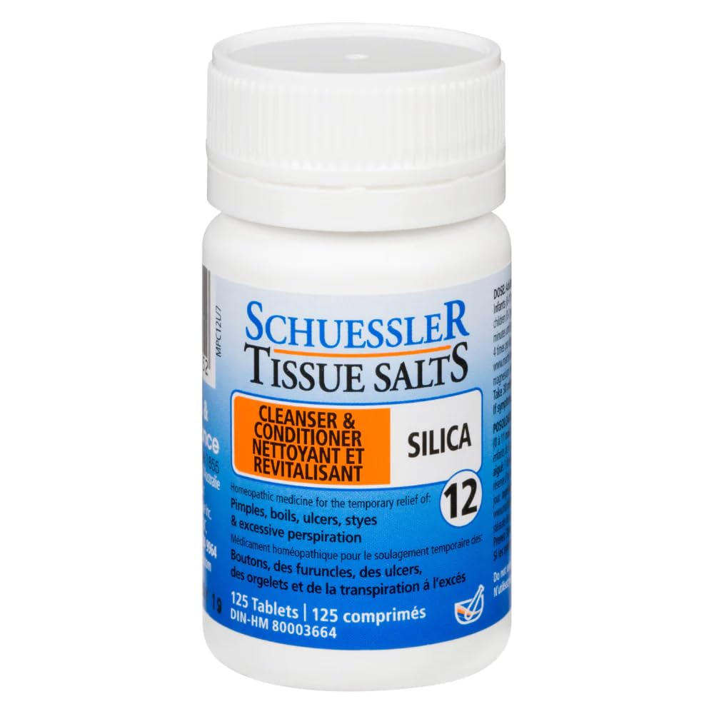 Schuessler Tissue Salts Silica-100 Tablets (Canada)