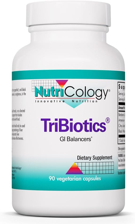 Nutricology TriBiotics – Berberine Artemisinin Botanical Blend, 90 Capsules