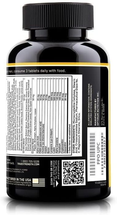 Optimum Nutrition Opti-Men Daily Multivitamin Supplement, 90 Capsules