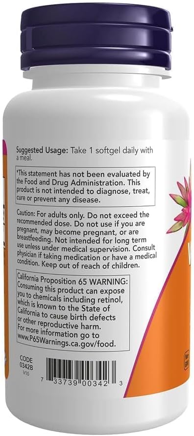 NOW Foods Niacin (Vitamin B-3), 500 mg, 100 Capsules