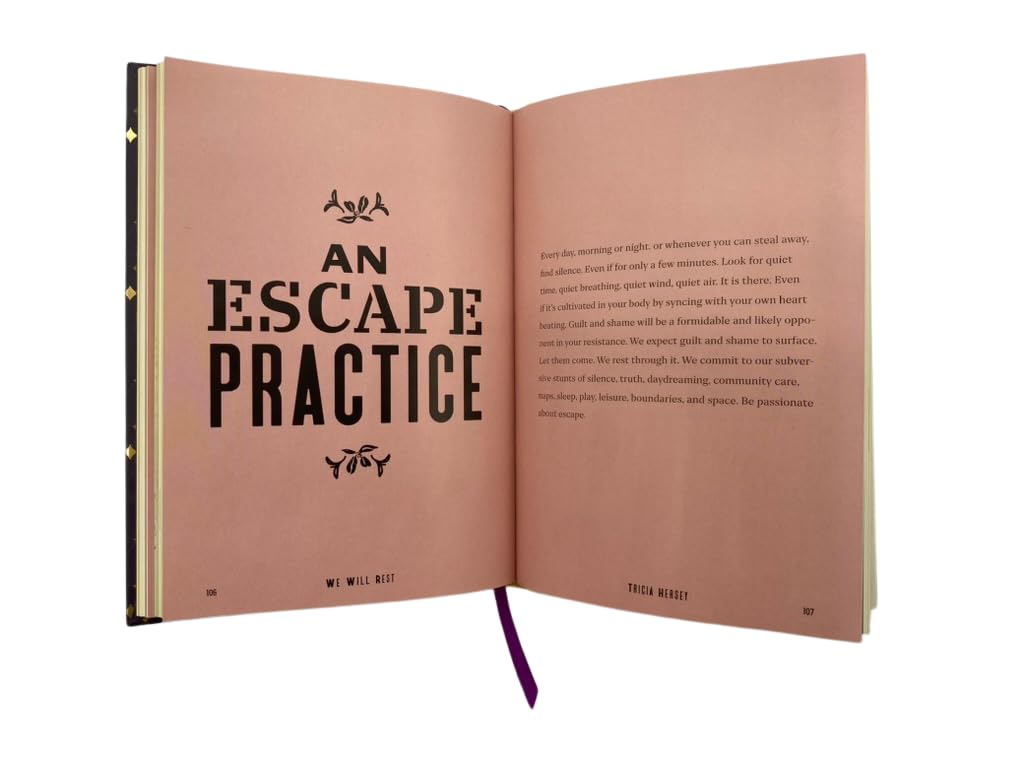 We Will Rest!: The Art of Escape (Rest Is Resistance, 2) - Hardcover
