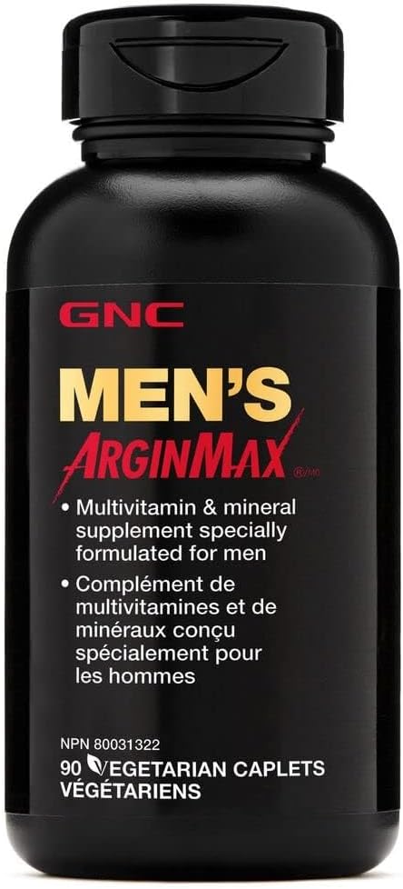 GNC Men's ArginMax Sexual Health Supplement – 90 Capsules
