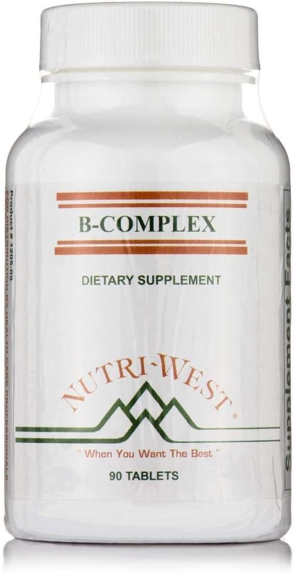 B-Complex - 90 Tablets by Nutri West - görsel 1