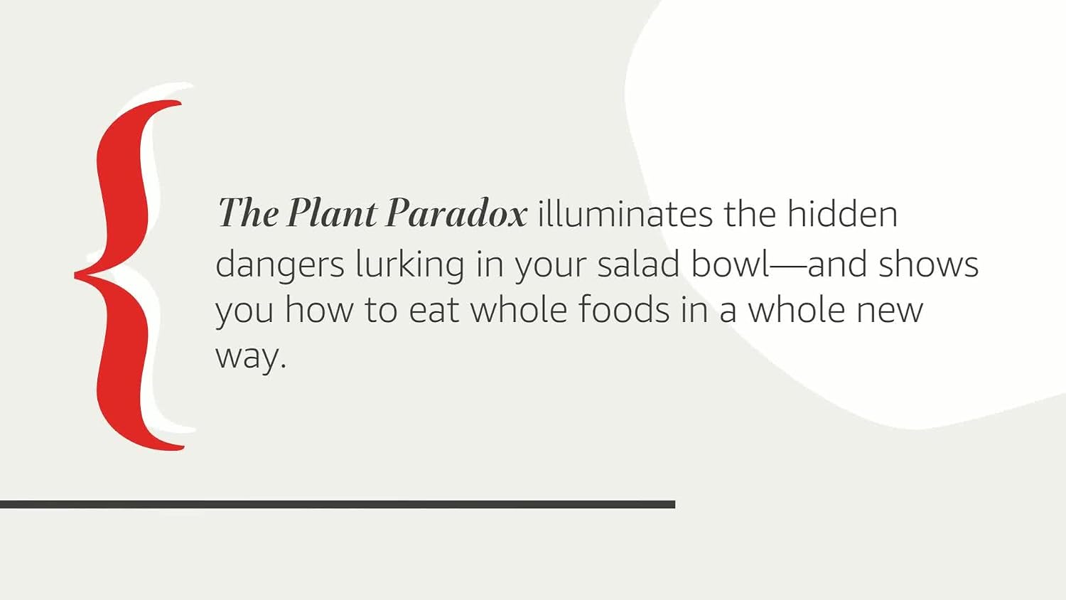 The Plant Paradox: The Hidden Dangers in 'Healthy' Foods That Cause Disease and Weight Gain – A New York Times Bestselling Medical Nutrition Guide to Longevity and Wellness