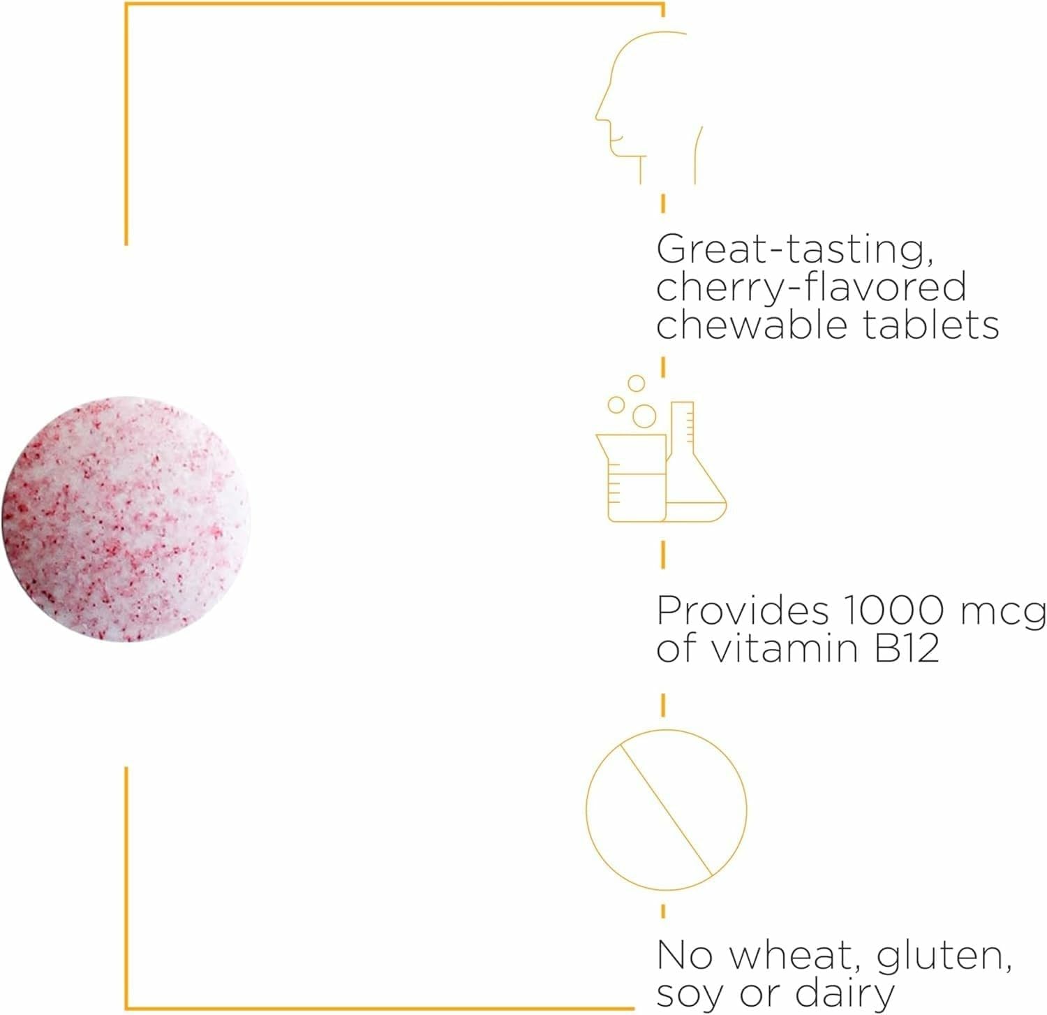 B12-Active Chewable Tablets – Methylcobalamin for Nerve Health