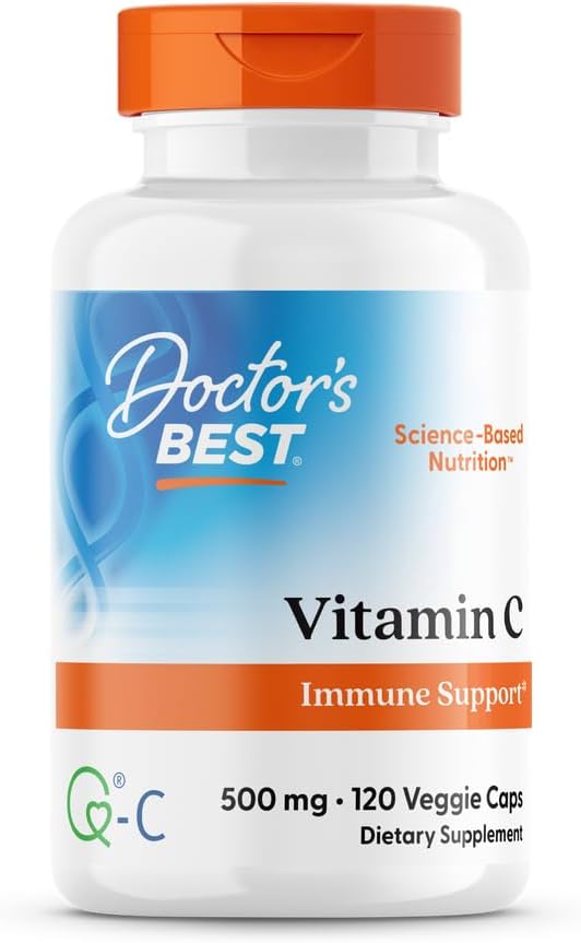 Doctor's Best Vitamin C 500 mg, 120 Capsules