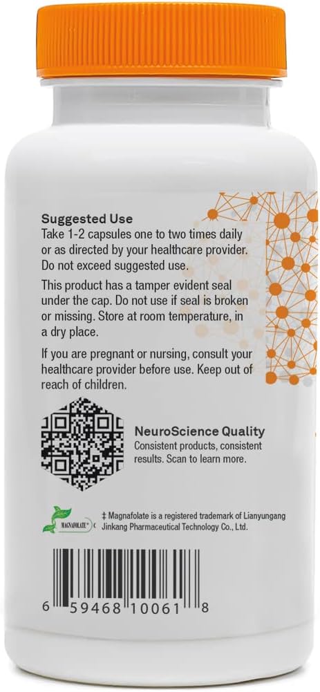 NeuroScience Balance D - Mood Support Supplement for Energy, Focus and Brain Health (60 Capsules)