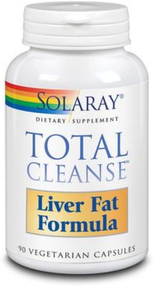 SOLARAY Total Cleanse Liver Fat Formula, Veg Cap, 90ct