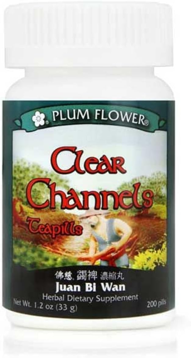 Clear Channels Teapills (Juan Bi Wan), 200 ct, Plum Flower – Canada