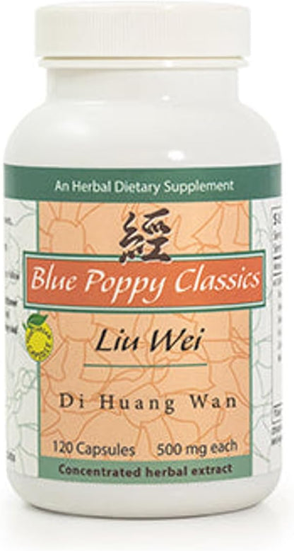 Blue Poppy - Zhi Bai Di Huang Wan 120 capsules