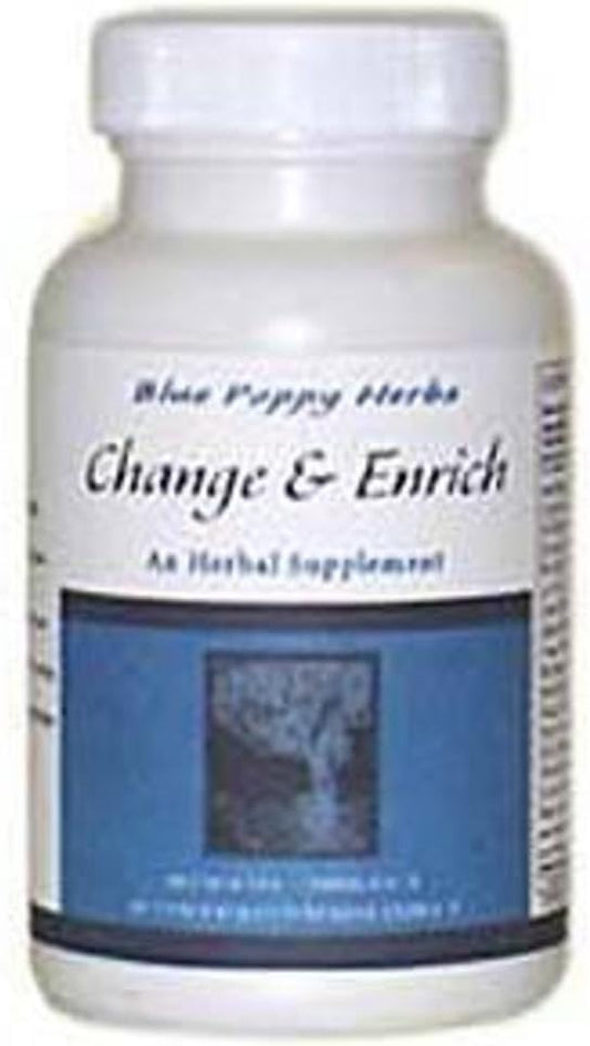 Blue Poppy - Change & Enrich 180 Capsules [Health and Beauty]
