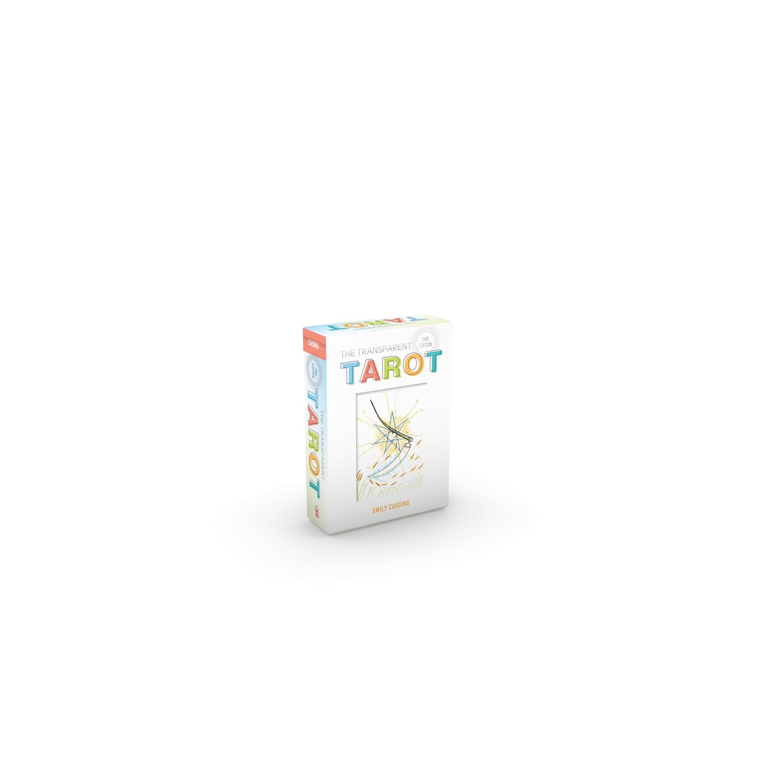 The Transparent Tarot: 2nd Edition Tarot Kit with 78 Cards and Guide Book