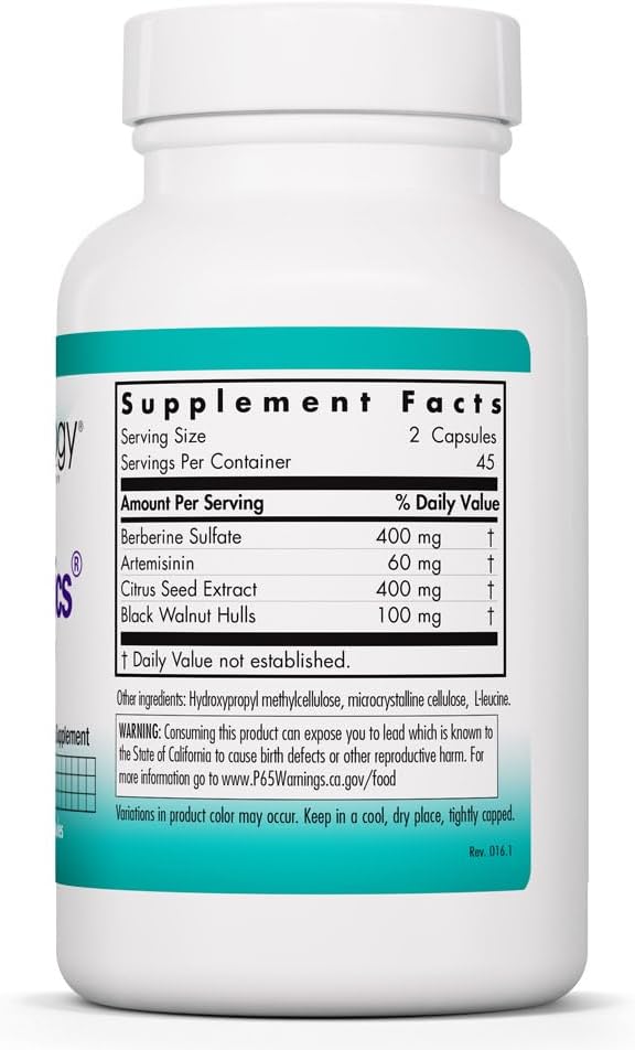 Nutricology TriBiotics – Berberine Artemisinin Botanical Blend, 90 Capsules