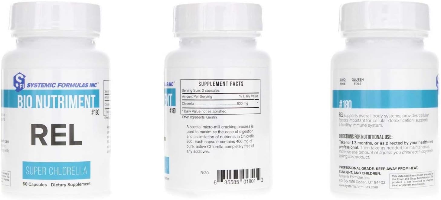 Systemic Formulas REL Chlorella
