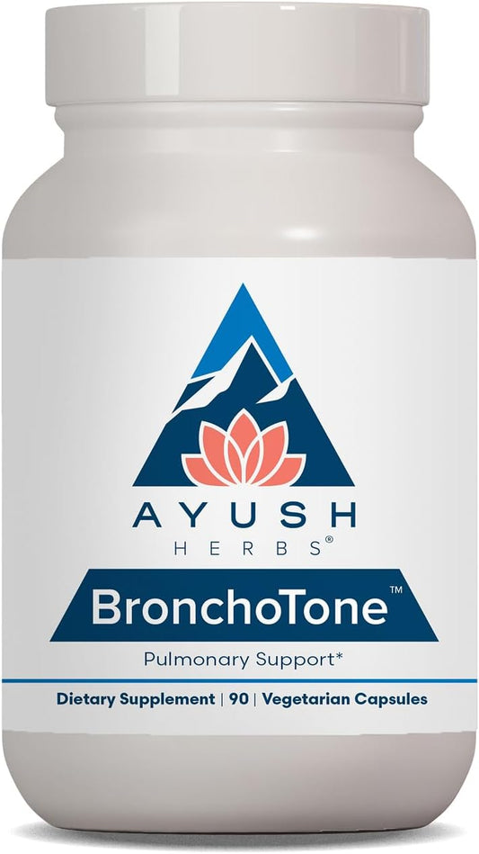 Ayush Herbs Bronchotone – Bronchial Support Supplement