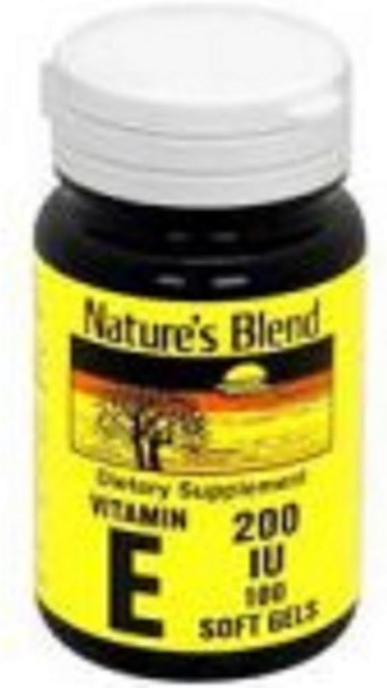Nature's Blend Vitamin E 200 IU 100 Softgels