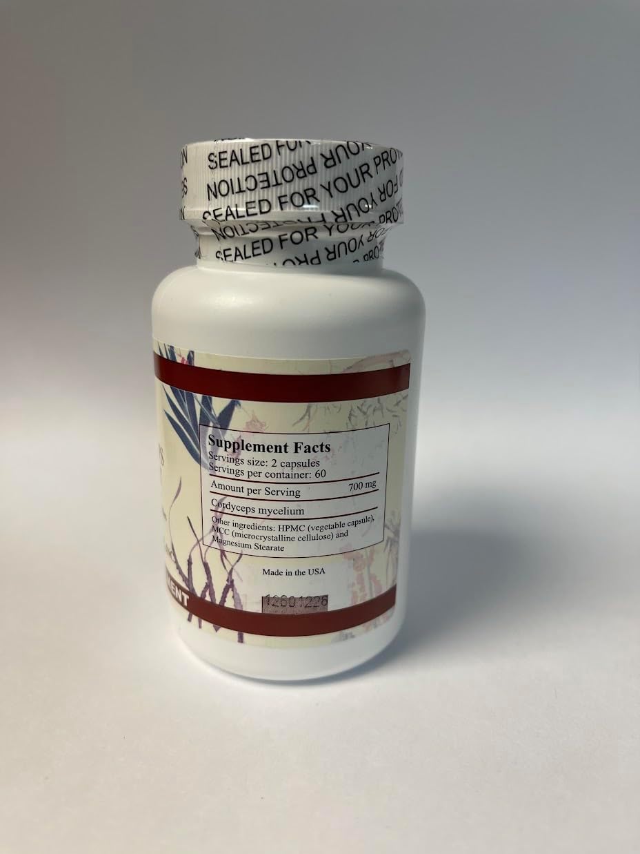 Cordyceps Extract – 120 Capsules