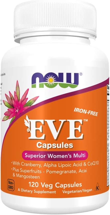 NOW Foods Eve Multi Vitamin and Minerals for Women - 120 Vegetarian Capsules