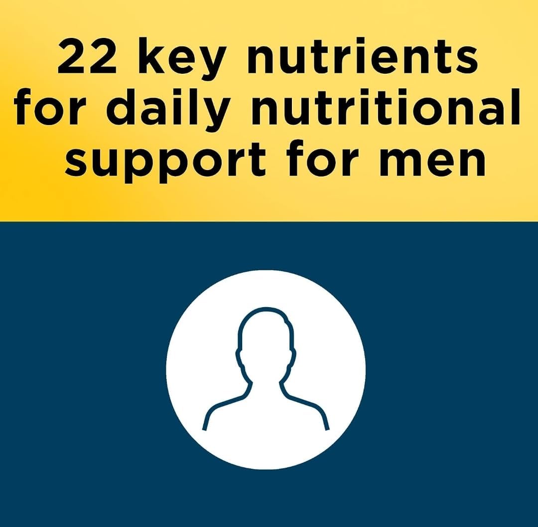 Nature Made Multivitamin for Him, Men's Multivitamin with No Iron, Daily Nutritional Support, 300 Tablets