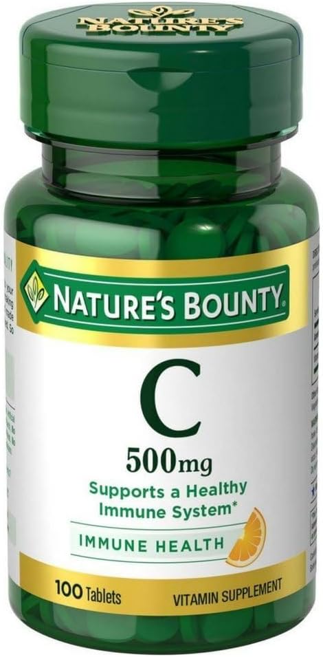 Nature's Bounty Vitamin C with Rose Hips, 500 mg, 270 Tablets