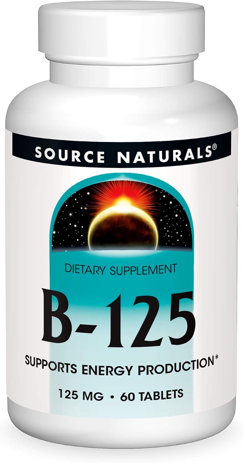 Source Naturals B-125 B-Complex - 125 mg, 60 Tablets