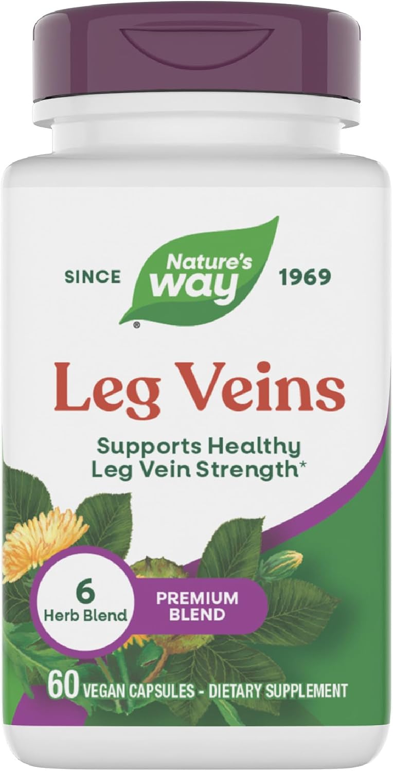 Nature's Way Leg Veins Premium Blend – 120 Capsules
