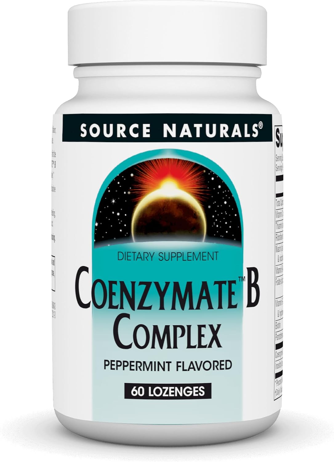 Source Naturals Coenzymate B Complex - Peppermint Lozenges, 30 Count