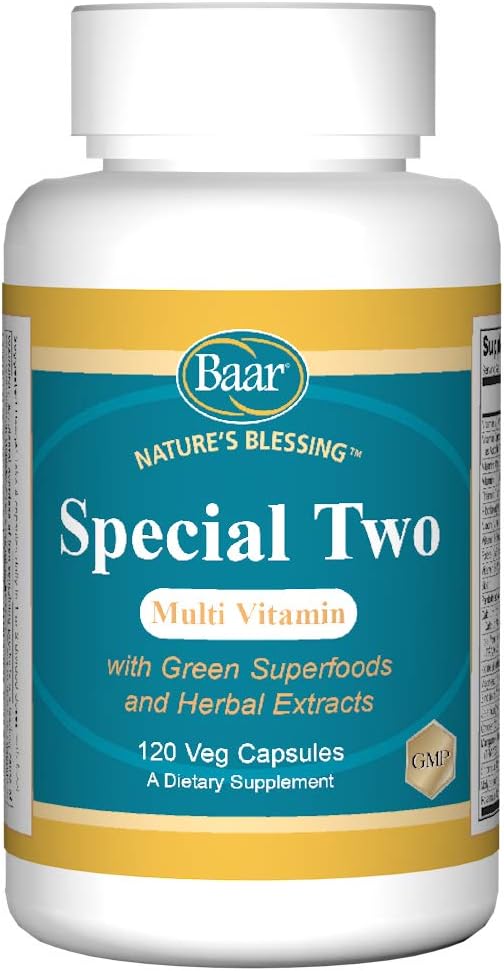 Baar Special Two Multivitamin - 120 Capsules - görsel 1