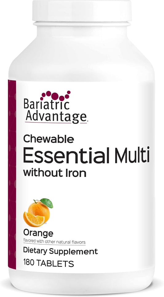Bariatric Advantage Complete Chewable Multivitamin - 180 Count, Orange