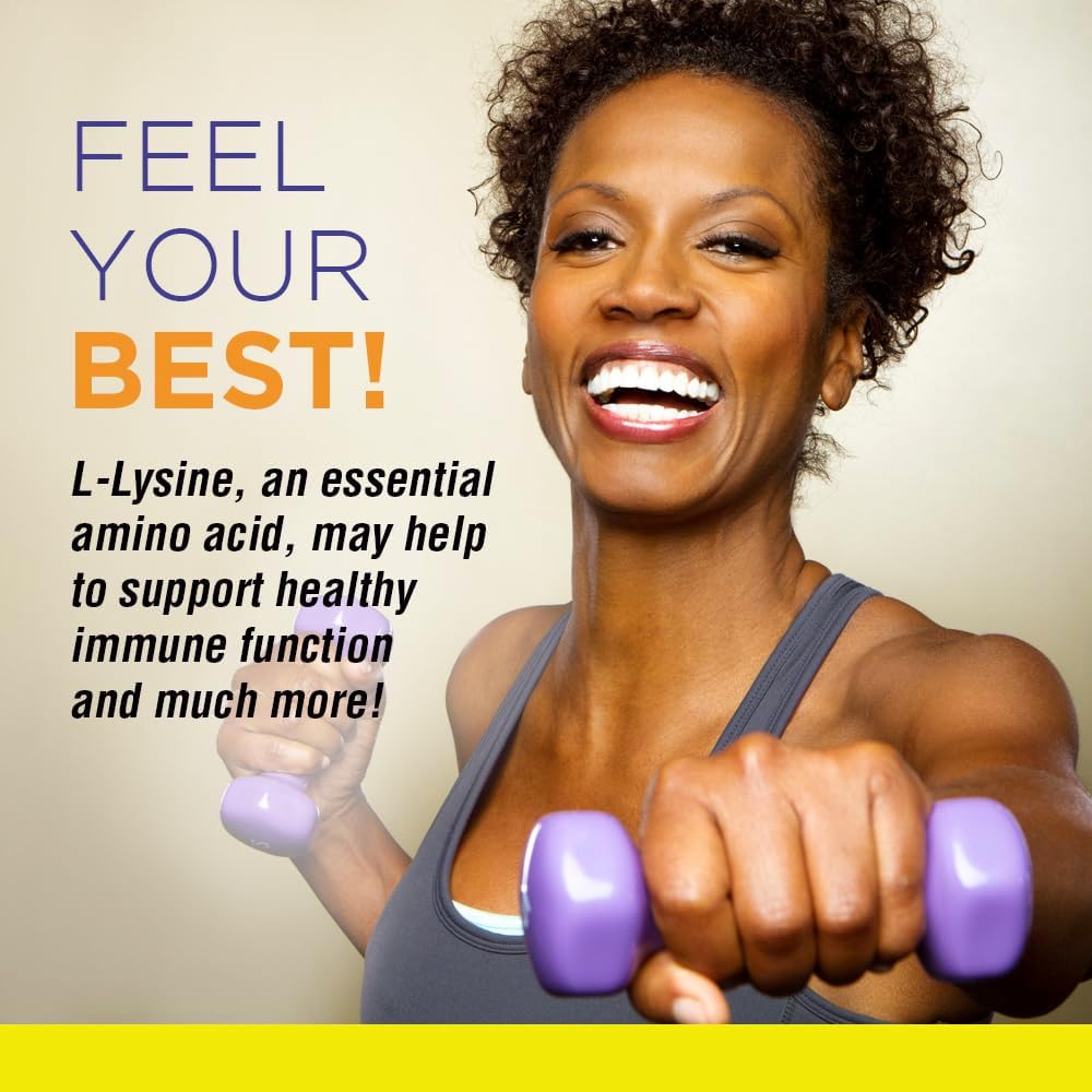 Nature's Life L-Lysine Powder | Immune & Skin Support | 460 Servings