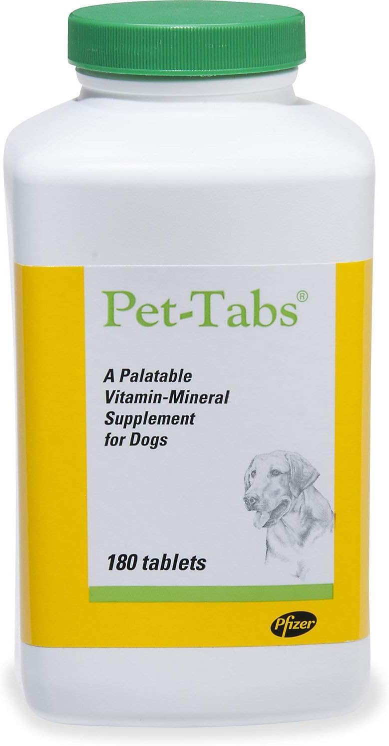 Pet Tabs Original Formula Vitamin Supplement for Dogs, 180 Count