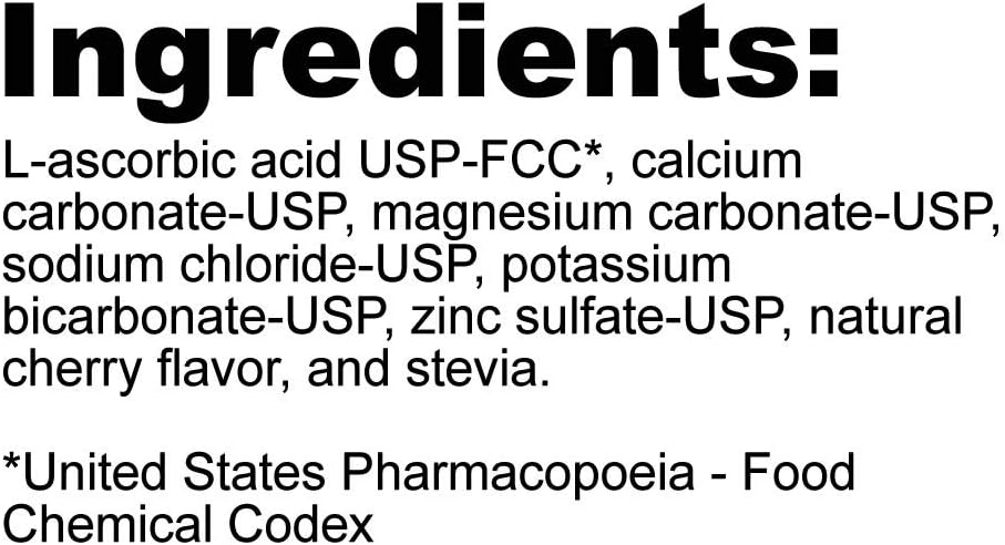 NutriBiotic Cherry Electro-C Vitamin C & Electrolyte Powder, 16 oz (454 g)